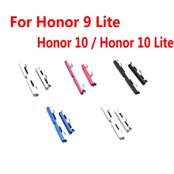 За Huawei Honor 10 Lite / Honor 9 Lite Бутон За Регулиране На Силата На Звука На Хранене Страничният Бутон Бутон За Включване Изключване Подмяна На Резервни Части За Ремонт На