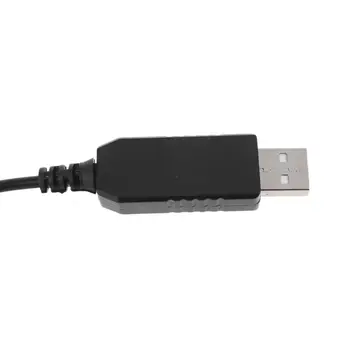 100 см Универсален 90-Градусов USB От 5 До 4 250 ma 5.5x2.1 мм Кабел-Адаптер За Led Подсветка на Рутера Говорител Камери