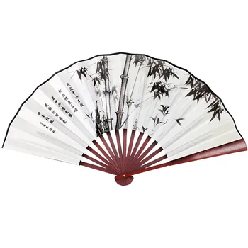 Древен Стил Сгъваем Fan Folding Fan В Китайски Стил Момчетата Властен Дискотечные Скокове Летни Потребителски Сложни Класически Преносими