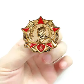 Эмалевые игли Съветският Маршал на Втората световна война Брошка Метална Пънк-медал на Иконата Аксесоари, Бижута, Подаръци 2021