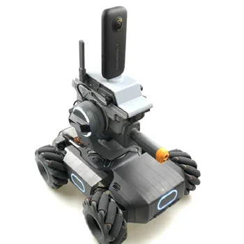 360 ° Панорамна камера Спортна камера, led лампа 1/4 интерфейс адаптер за статив за DJI RoboMaster S1