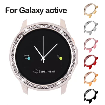 Калъф за часа с пълно покритие на екрана за Samsung galaxy watch 3 active 2 40 мм 44 мм протектор броня HD Защитен калъф за samsung