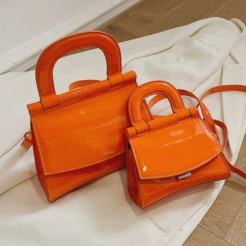 Луксозни Чанти Модерна дамска чанта Бонбони Желе Цвят Чанта през рамо За жени 2021 Класическа Чанта И Портфейл Пътна наплечная клатч