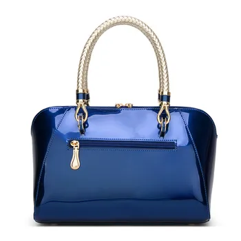 Луксозни Чанти, Дамски чанти Дизайнерски Висококачествени Дамски чанти от лачена кожа на рамото си Чанта през рамо за жени 2022 Bolsas Feminina