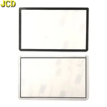 JCD За Новия 3DS Черно-Бял Горния Горния Екран Рамка Капак на Обектива За Nintend Новият 3DS LCD Екран Протектор