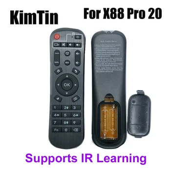 Оригинален IR-Безжично Дистанционно Управление Поддържа функцията IR обучение За X88 Pro 20 Android 11.0 TV BOX