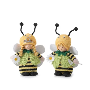 Симпатична Версия На Q Фестивал На Пчелите Кукла, Декорации И Творчески Фестивал За Моделиране На Пчелите Фигурка Куклени Украса