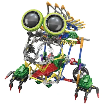 LOZ Блокове Робот Електронни Строителни Тухли САМ Събрание Обучение Модел на Паяка, Играчки За Деца, Подарък Детски Подаръци 3025-3028