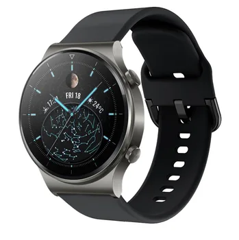 ширина 22 мм Huawei Watch GT2 Pro GT2 46 мм 2д Smart-Силиконов часовник Гривна каишка за ЧЕСТТА Magic/Magic2 46 мм Гривна 22 мм