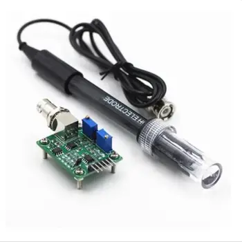 Модул Сензор за измерване на Стойността на РН на течност PH Электродный Сонда BNC Контролна Такса за Управление За Arduino BNC Управление на Электродным Сензор