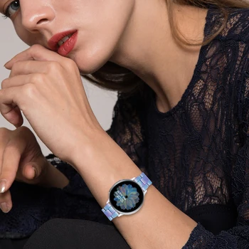20 ММ и Каишка за часовник в Цветна Каишка Гривна от смола за Samsung Galaxy Watch 4 40 44 мм/Watch4 Класически 42 46 мм Смарт Гривна на китката
