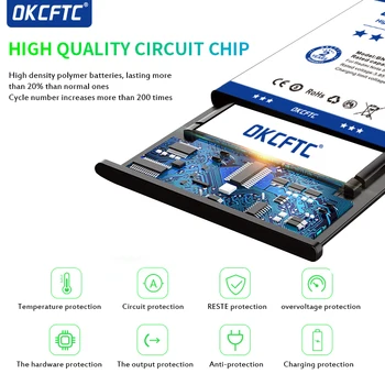 OKCFTC 5000 ма BM3L Замяна на литиево-йонна Резервна Батерия за телефон Xiaomi 9 MI9 M9 MI 9 +Бързото пристигане+Безплатен набор от инструменти