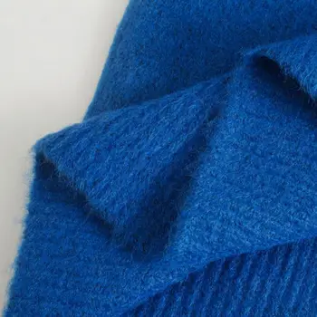 За жени 2021 za модни меки на допир свободни вязаный пуловер винтидж пуловер с висока воротом с дълъг ръкав дамски пуловери шик върховете