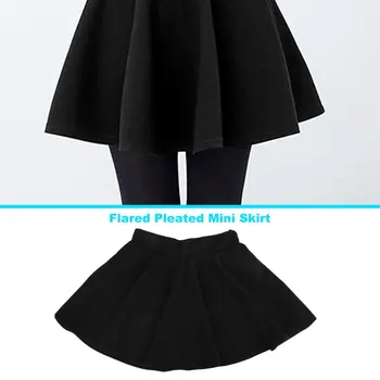 2020 Лятна мода дамски мини-пола, секси пола за момичета дама на Корея къс фигурист Дамски дрехи Управление Червена с черна пола