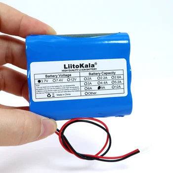 Liitokala 3,7 В 18650 Литиева Батерия 9000 ма Риболов led индикатор за Bluetooth Високоговорител 4.2 В Аварийни САМ батерии с печатна платка