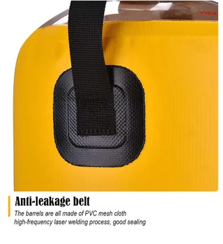 Aotu 12L Чанта за външен душ Чанта за къпане на открито Лятна Чанта за носене Душ на открито за къмпинг Автомивка с душ и въздушно помпа