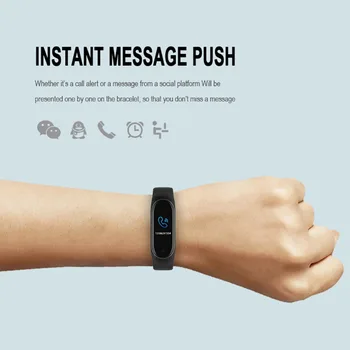 M4 Смарт гривна за Xiaomi Huawei Гривна Мъжки, дамски Спортни часовници reloj inteligente mujer Брояч на стъпки Детски часовник