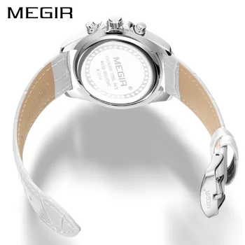 MEGIR Дамски часовници са Най-добрата марка на Луксозни Кварцов дамски часовник-гривна За любителите часа Relogio Reloj Mujer Zegarek Damski Montre Femme