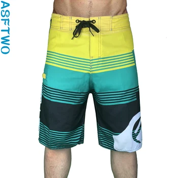 Ежедневни мъжки плажни шорти за Мъже бързо съхнещи бански Бански костюми bañadores hombre бермудските острови за почивка на плажа, за да сърфирате Къси панталони