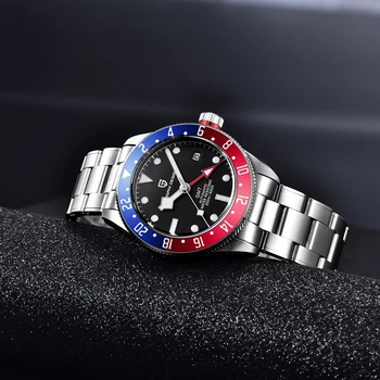 2021 Нов Мъжки часовник PAGANI DESING Топ Луксозна марка BB58 Мъжки Механични Часовници GMT Сапфирен Кристал Светещи Часовници Orologio Uomo