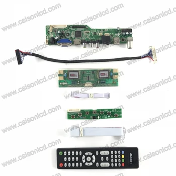 M6-V5.1 Такса контролер LCD телевизор поддържа VGA АУДИО USB AV tv за 20,1-инчов LCD панел 1680X1050 4-клиенти LM201WE3-TLF8 M201EW02