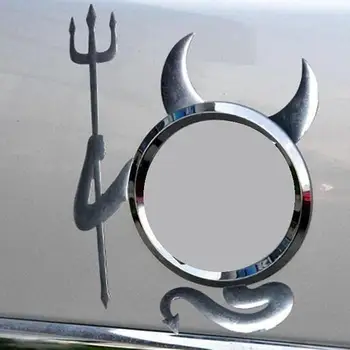 НОВИ Забавни Автомобилни стикери Ангел на Дявола за SsangYong Actyon Turismo Родиус Рекстон Корандо Кирон Musso Спорт XLV Тиволан ЛИВ-2 XAVL
