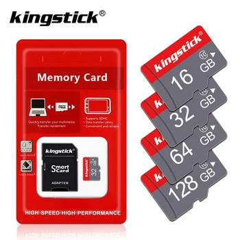 карта памет kingstick Micro SD 128 GB 32 GB 64 GB 256 GB 16 Г 256 GB Карта памет Cartao de Memoria Micro SD TF Карта 32 64 128 gb microsd карта