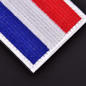 Ленти с военна аппликацией Ленти за дрехи Ленти за икони Нарукавная превръзка Холандски Национален флаг на Холандия Холандия Тактическа бродирана
