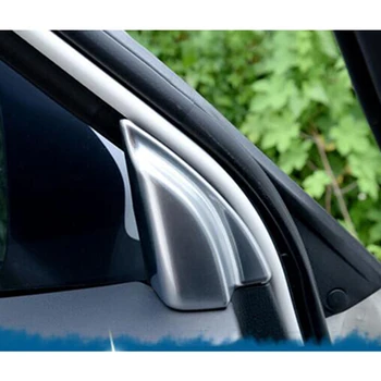 ABS Хром за Mazda CX-5 Аксесоари 2013 2016 Интериорът на колата A-образна стойка Говорител роговое пръстен Капак Завърши Стил 2 бр.