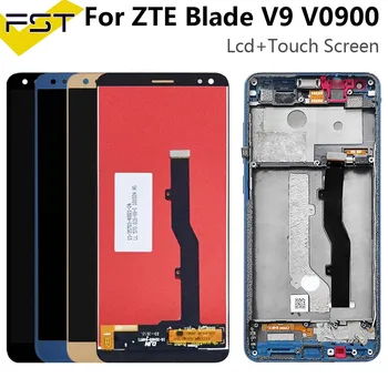 За ZTE Blade V9 V0900 LCD дисплей с сензорен екран Дигитайзер, Аксесоари за мобилни телефони, Lcd сензор ZTE V9