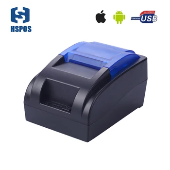 58 мм безжичната Bluetooth pos термопринтер за проверки поддръжка на многоезични USB-печатна машина за печат на товарителници за поръчка на печат сметки