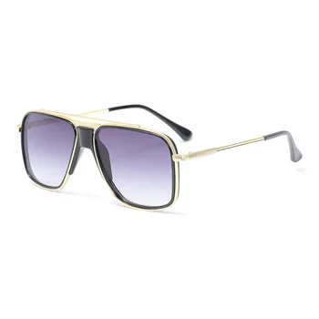 Модерни Слънчеви очила за мъже Американски Тенденция Слънчеви Очила Tide Box Слънчеви очила с дебел нос За мъже 3084
