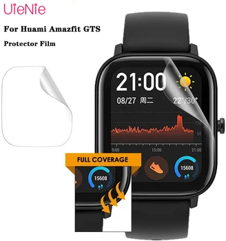 Меко Защитно фолио за екрана TPU за Xiaomi Huami Amazfit GTS Спортни Смарт часовници Защитно покритие за Високо Качество на цял екран