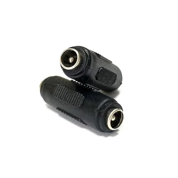 Конектор за свързване на глава на преобразуване dc двойно щекер към штекеру 5,5*2,1 мм / 5,5X2,1 мм Конектор за закрепване на таблото за штекеру адаптер