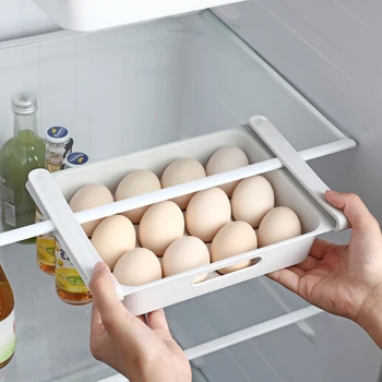 Хладилник Кутия за Съхранение на Пресни продукти, Потребителска Кутия Тип на Кутията За Яйца, съд За Съхранение на Хладилника Тава За Яйца Бърза Доставка