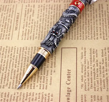 JINHAO химикалка писалка Ученически канцеларски материали най-високо качество химикалки с ролки на дракона луксозен бизнес-подарък 007