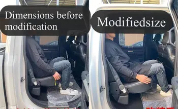 Комплект Скоби за откидывания Регулиране на задната седалка на автомобил за Ford F150-2020 RAPTOR Limited Platinum Аксесоари за 4-врата на кабината на екипажа на