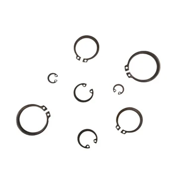 225 бр. E-образна стопорное пръстен Външен/Вътрешен Определя Гама от Набор от дупки Шайбата за вала на яката