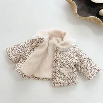 0-3-лятна детска зимно яке от памучен корейски памук топло детски памучен яке с нежната памучна яке за момичета