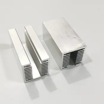 1 бр. Алуминиев радиатор led радиатор 40x40-100 мм плача Алуминиеви профили на Aluminium цветен радиатор на шасито
