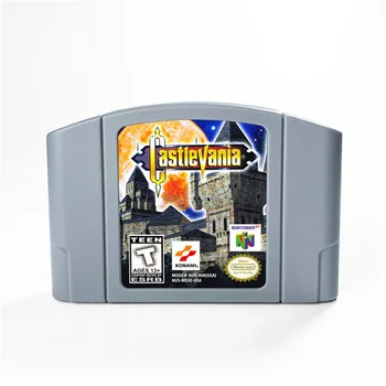 Castlevania За 64 - битов игра Касета Версия за САЩ Формат NTSC