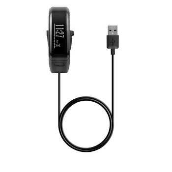 USB Зарядно Зарядно За Garmin Vivosmart HR / HR+ Портативен Кабел за Бързо Зареждане На Смарт Часа Approach X40 Аксесоари
