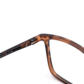 TR90 Мъжки рамки за очила прозрачна оптична дизайнерски рамки за очила на марката късогледство #YX0163