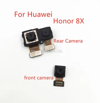 1бр Оригинален Honor8X Задната голяма Основната Камера за задно виждане, Модул предната камера Гъвкав кабел За Huawei Honor 8X Подмяна на части.