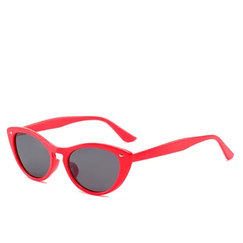 2020 Марка, за Дизайн на Нов Европейски Американски Котешко Око Дамски Слънчеви Очила Ретро Слънчеви Очила Модерен дамски Цветни Очила с UV400 Розов