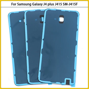 Нов Samsung Galaxy J4 Plus J4+ J415 SM-J415F Пластмасов Задния Капак на Отделението за батерията Задната Врата J4 Plus J415 Корпус на Отделението за батерията се Замени