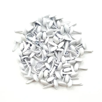 500 бр. 5 мм Бели метални Ключодържатели за Scrapbooking Аксесоари Хартиени изделия Сватбени аксесоари Покани, Картички, Детски кученце направи си САМ