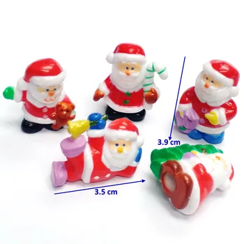 12 Пластмасови Моливи Дядо Коледа E1725GT Чаша Торта Коледни Коледни Играчки за деца на рожден Ден Полза Пината Чанта Пълнител продажбите на едро