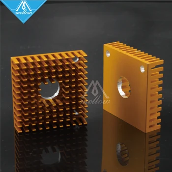 Високо качество на 5 бр./лот 3D принтер Makerbot радиатор 40 мм*40 мм*11 мм за екструдер mk7/MK8 Безплатна доставка