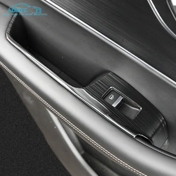 За Chery Tiggo 7 Pro 2020 2021 Капачка на Ключа на Прозореца на Колата на Кутията на контролния Панел Покритие Фолио, Тапицерия Аксесоари От Неръждаема стомана